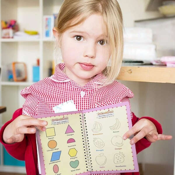 Kit 4 Cuadernos Aprendizaje Infantil Magico Abecedario Y Más Variante Diseños Surtidos