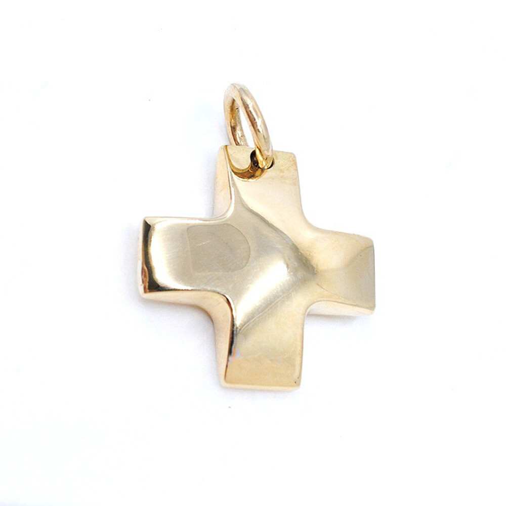 Cruz Bombe En Oro 18K Cruz Bombe En Oro 18K
