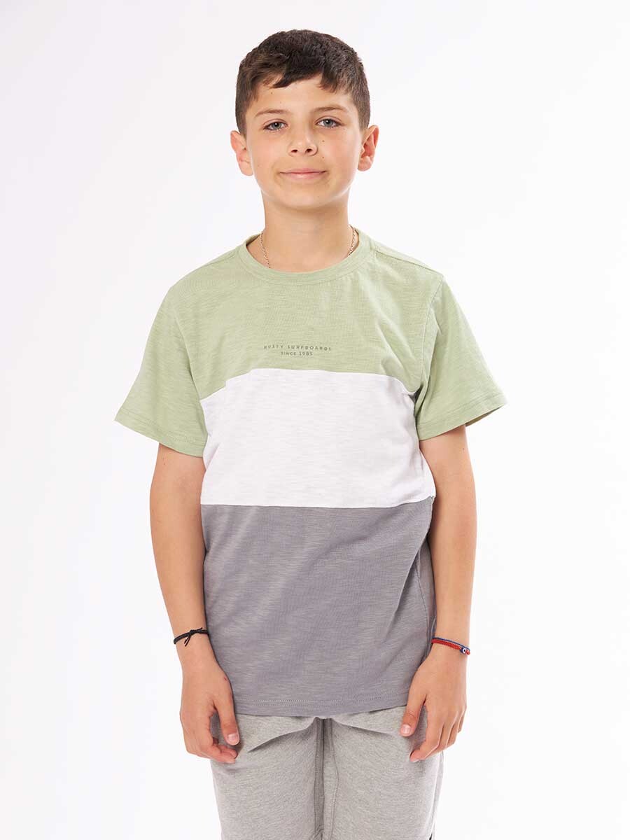 T-SHIRT ANTILO TEEN RUSTY - Verde Claro 