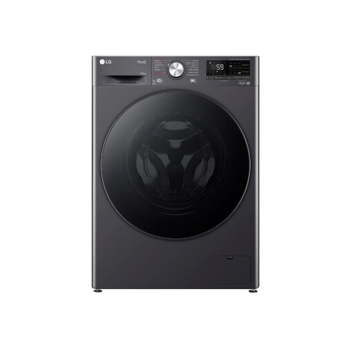 Lavasecarropas Carga Frontal Inverter 9Kg Negro - Modelo WD9MVC4S6 - Lg Lavasecarropas Carga Frontal Inverter 9Kg Negro - Modelo WD9MVC4S6 - Lg