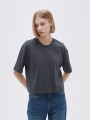 Remera Solisa Gris Topo
