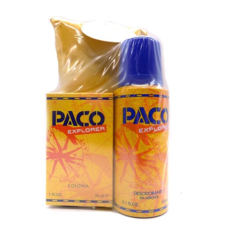 Pack Paco 30 Ml. + Desodorante Y Cartuchera Pack Paco 30 Ml. + Desodorante Y Cartuchera