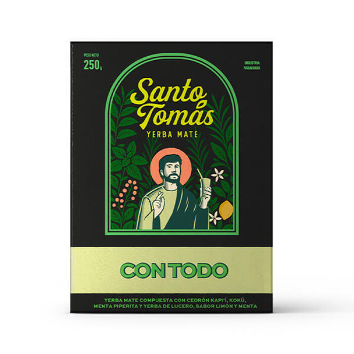 SANTO TOMAS YERBA MATE CON TODO X 250G única