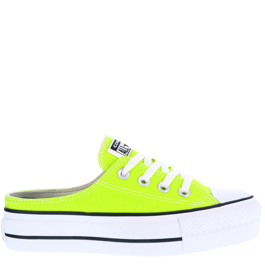 Championes Unisex Converse Zuecos Mule Lift Amarillo Limón