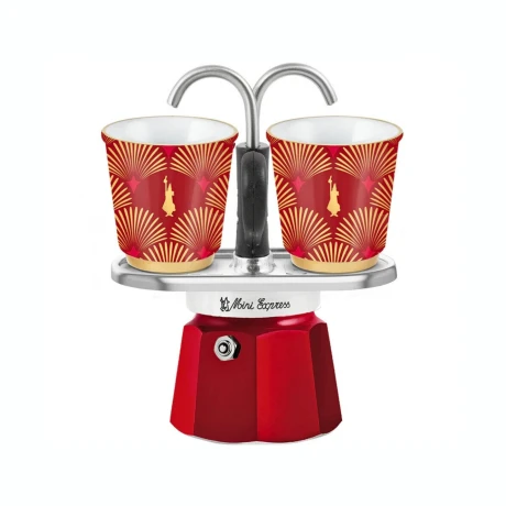 Set Mini BIALETTI Art Deco Dos Pocillos Set Mini BIALETTI Art Deco Dos Pocillos