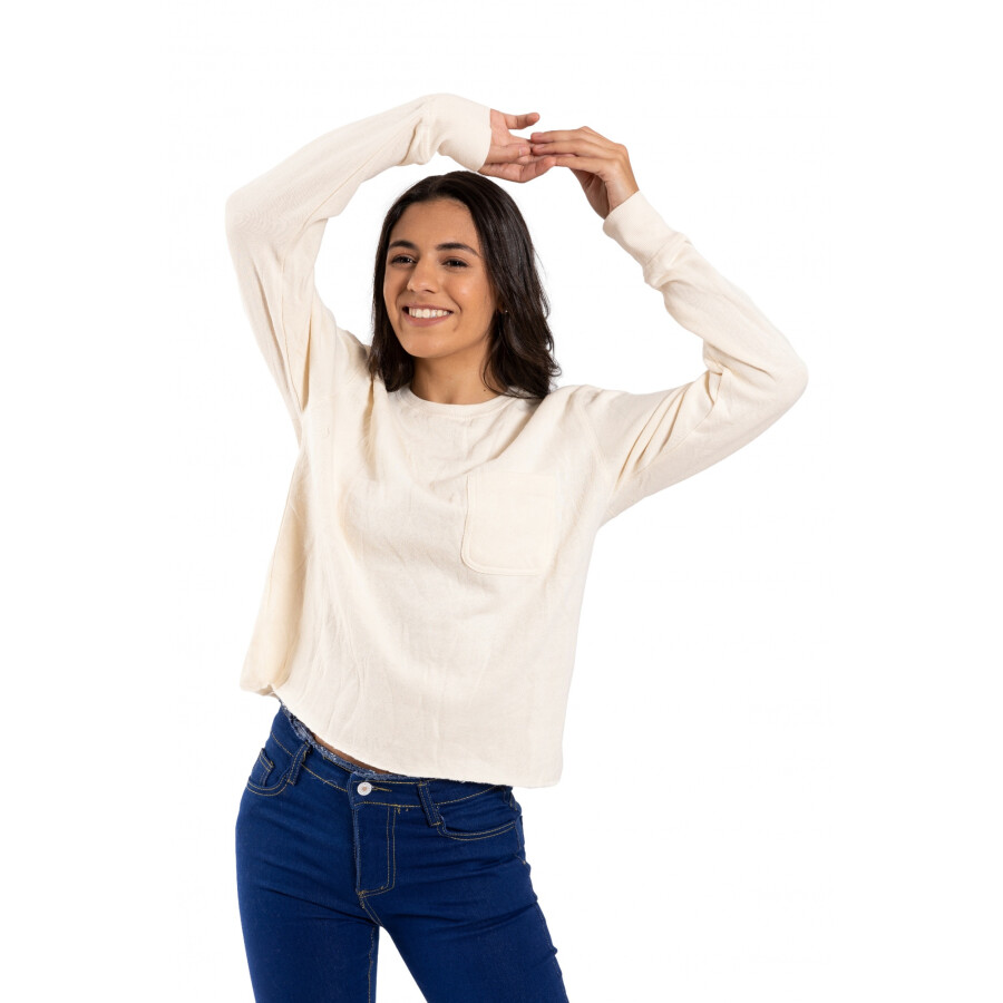 CHERRY REMERA BEIGE