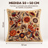 Fundas de Almohadón ZAL 50 x 50 cm Pack x2 Beige