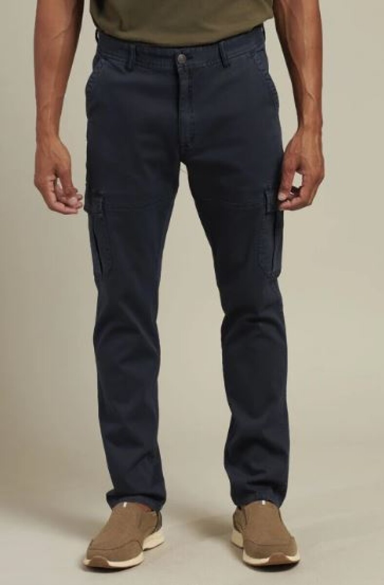 PANTALON POLANCO LONGO CARGO - AZUL 