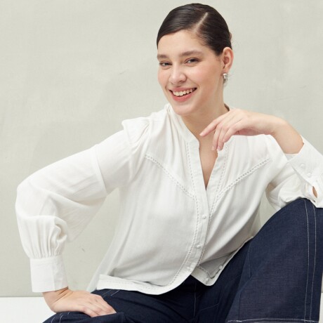 CAMISA BULLE Crudo