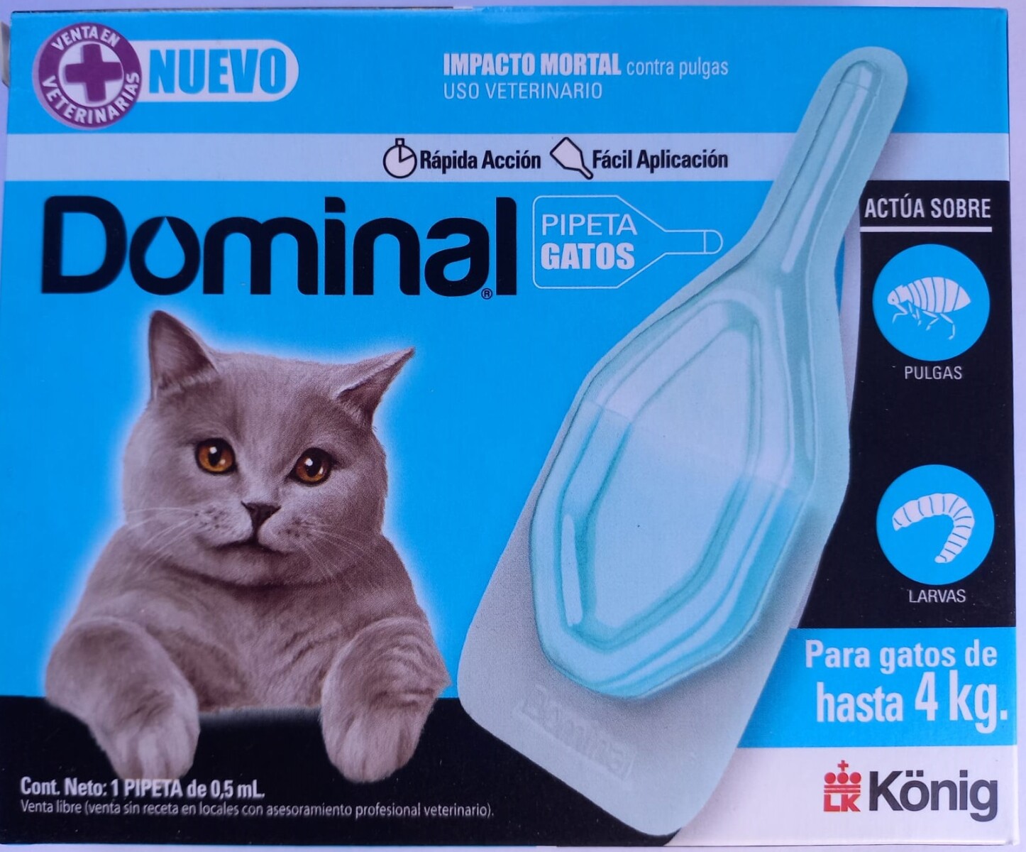 Dominal Spot On Felino Hasta 4kg 