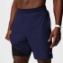 Short Con Malla The Fundamental Short II Lined 7" Hombre Deep Navy