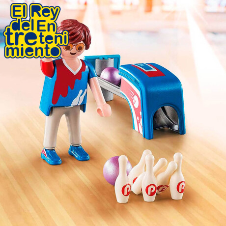 Playmobil Special Plus Figuras 7.5cm Con Accesorios Jugador de Bolos