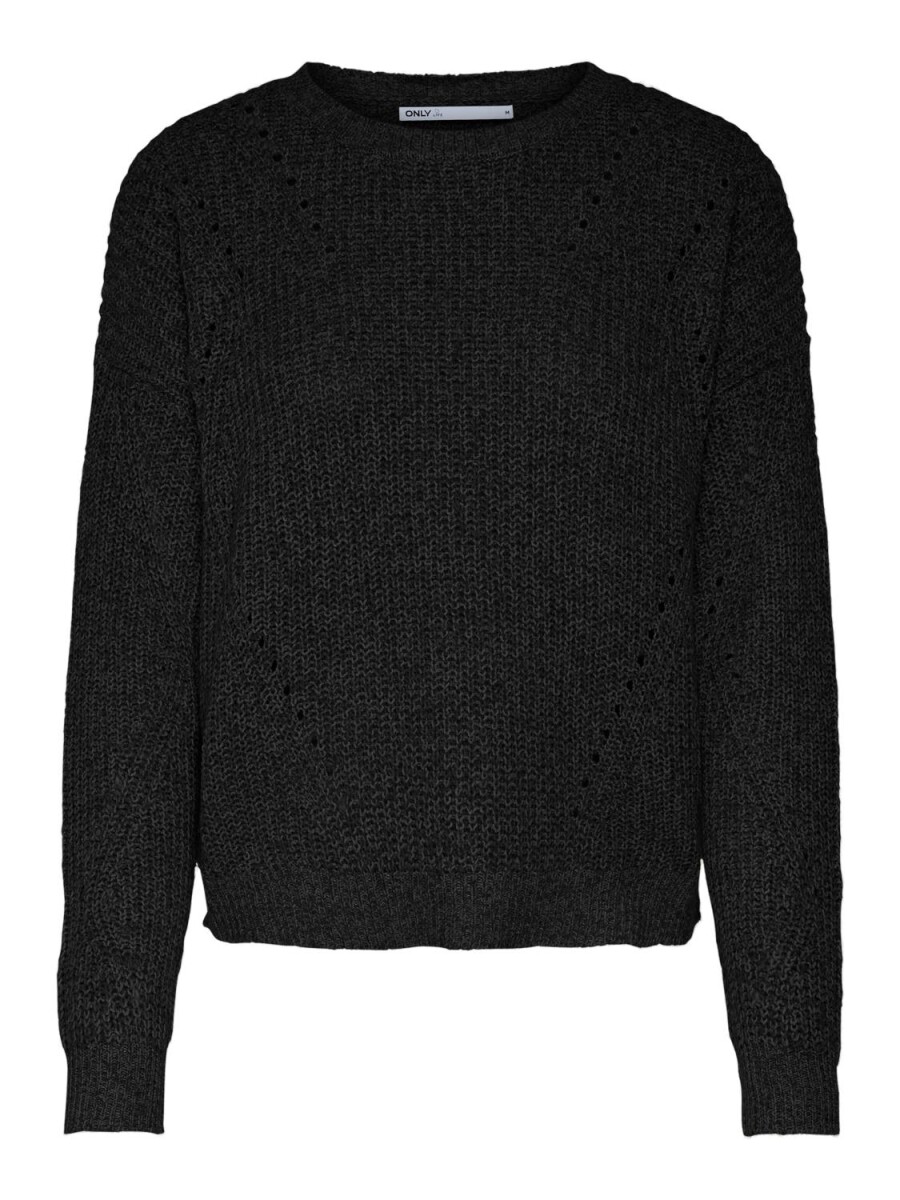 Sweater Maja Pullover Básico - Black 