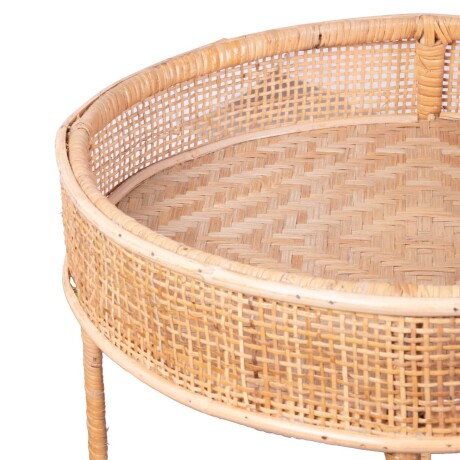 MESA LATERAL RATTAN NATURAL-BEIGE OLIVER NATURAL