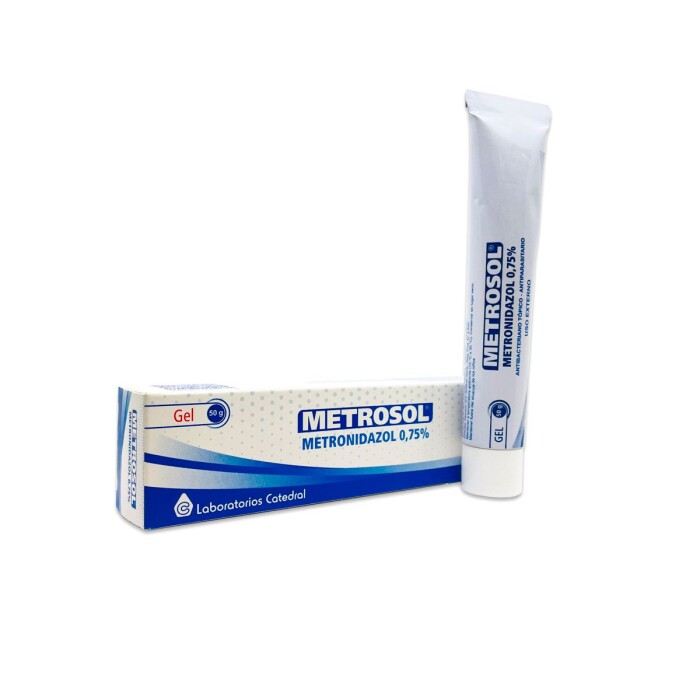 METROSOL GEL TUBO X 50 GRAMOS única