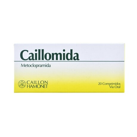 Caillomida 10 Mg 20 Comprimidos Caillomida 10 Mg 20 Comprimidos