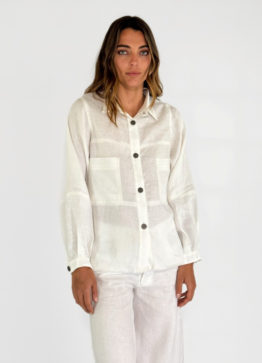 CHAQUETA RUFINA - BLANCO 
