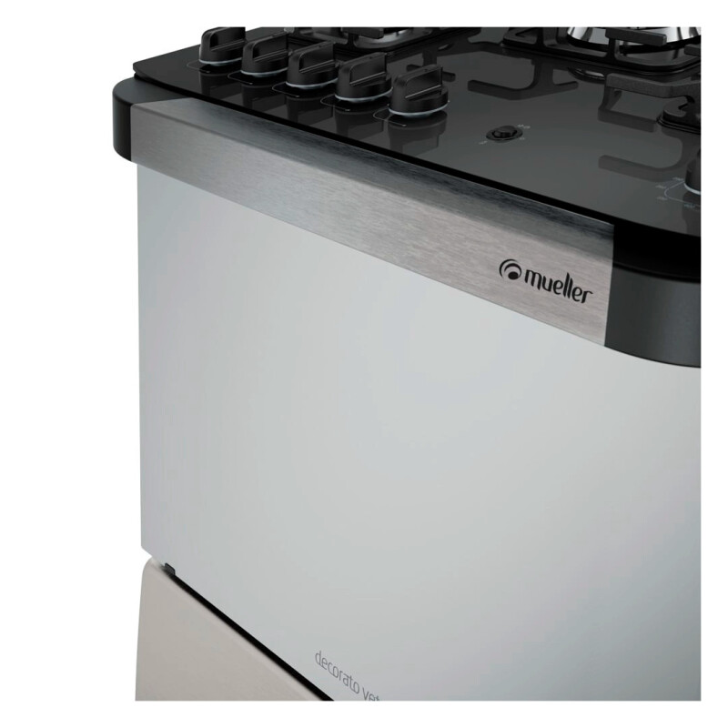 Cocina Mueller 5 H a Gas Decorato Vetro Cocina Mueller 5 H a Gas Decorato Vetro