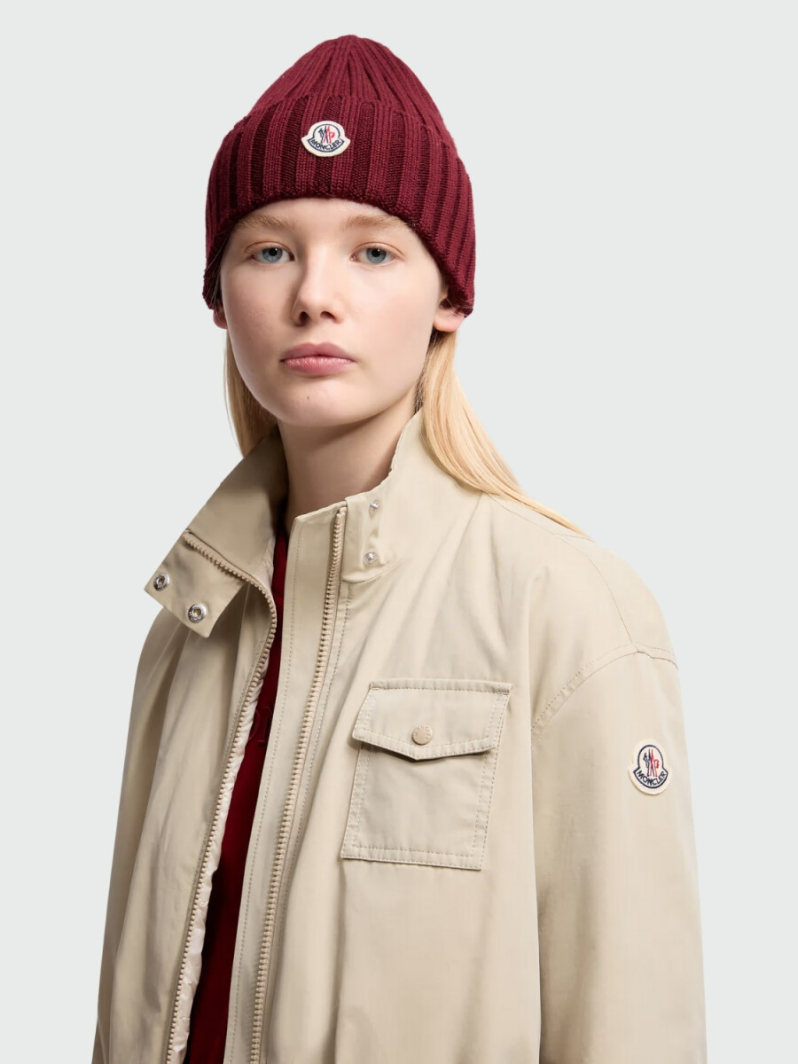 MONCLER - GORRO DE LANA 