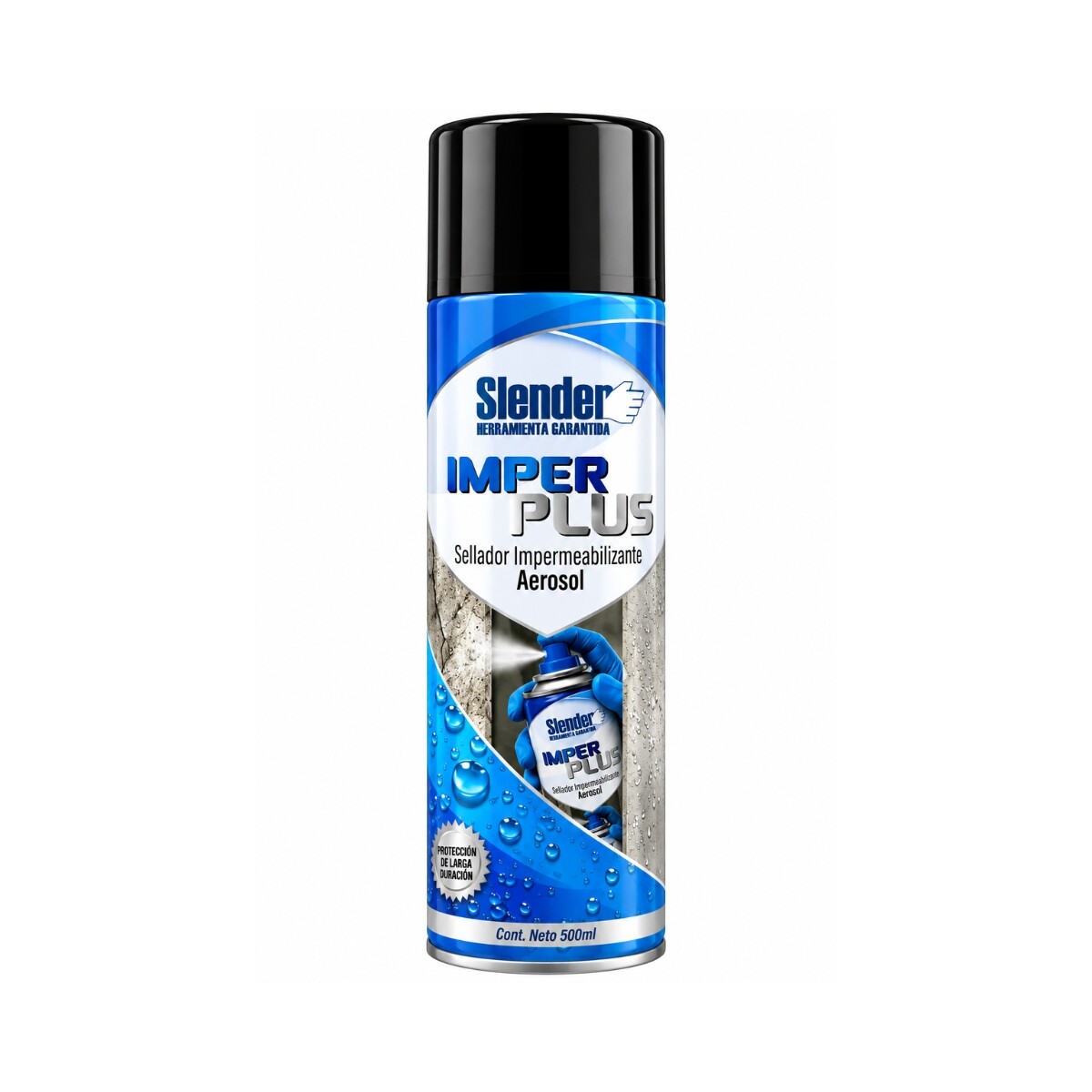 Sellador Impermeabilizante Repara Grietas 500 ml Slender - Negro 