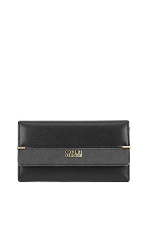 BILLETERA COVERI LARGA NEGRO