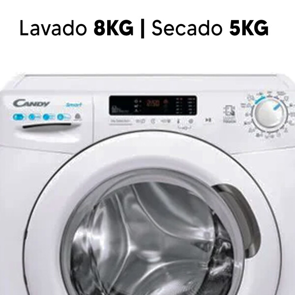 Lavasecarropa Smart Candy Csws 4852dwe1-s 8/5 Kg OLT LAVASECARROPAS CANDY CSWS4852DWE A32