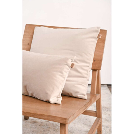 Almohadón Velvet Cuadrado Arena