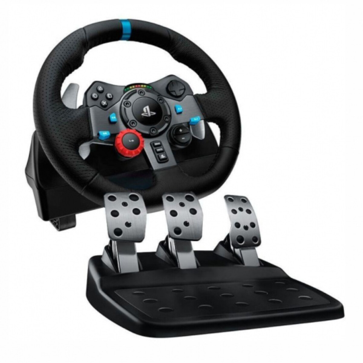 VOLANTE Y PEDALERA LOGITECH G29 - PS5 | PS4 Y PC Negro