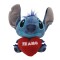 Peluche Stitch 25 cm Phi Phi Sentado con corazon