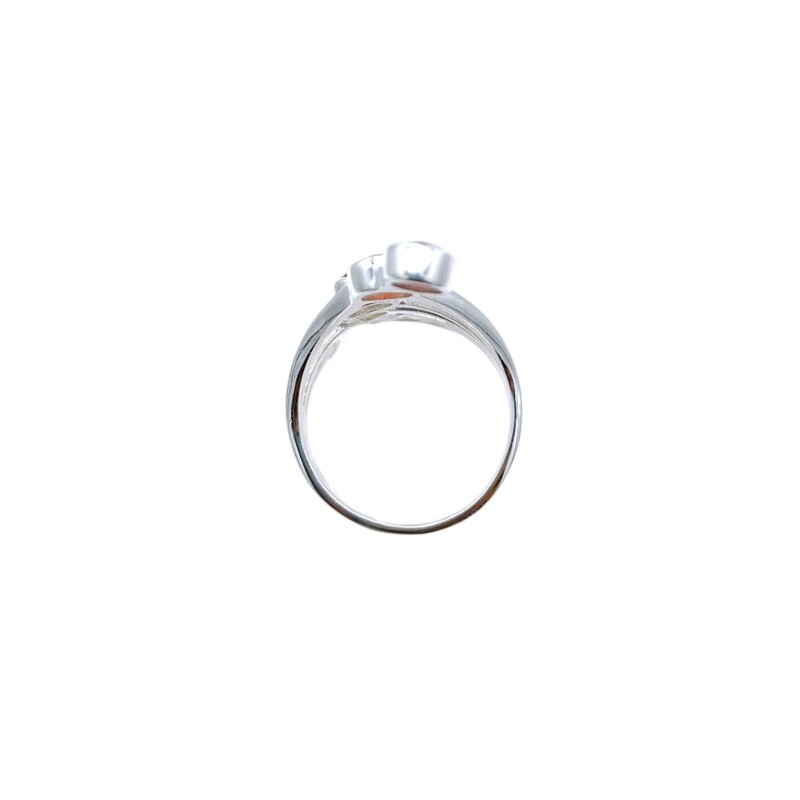 Anillo Chakra curvo-Plata 925-Piedras varias-AN4565 conpiedra