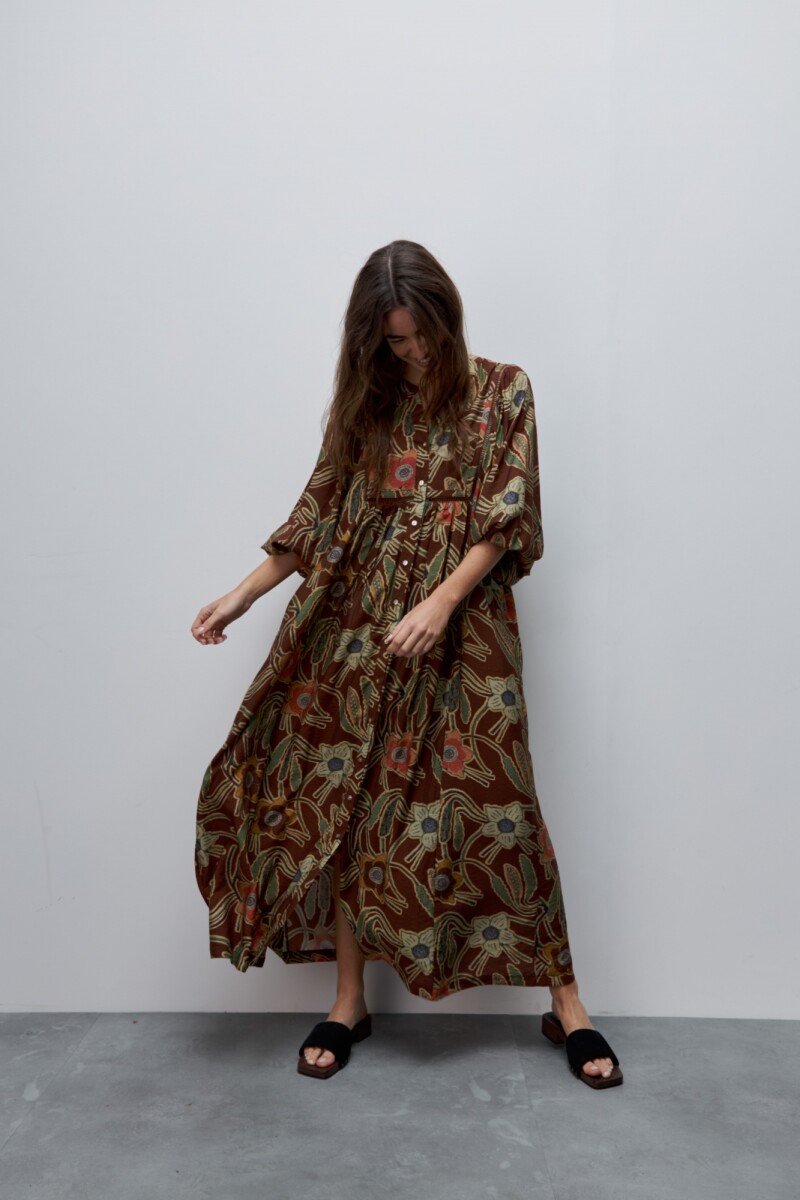 VESTIDO EIRA Chocolate