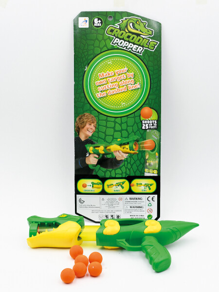 PISTOLA COCDRILO VERDE