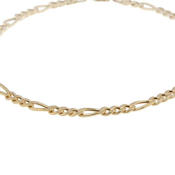 Pulsera Fígaro Clásica de oro amarillo 18k Pulsera Fígaro Clásica de oro amarillo 18k