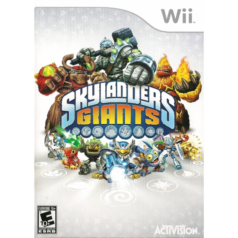 JUEGO SKYLANDERS GIANTS WII ORIGINALES NTSC JUEGO SKYLANDERS GIANTS WII ORIGINALES NTSC
