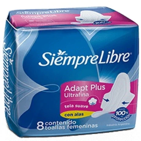 TOALLA FEMENINA SIEMPRE LIBRE ULTRA FINA X 8 UNID TOALLA FEMENINA SIEMPRE LIBRE ULTRA FINA X 8 UNID