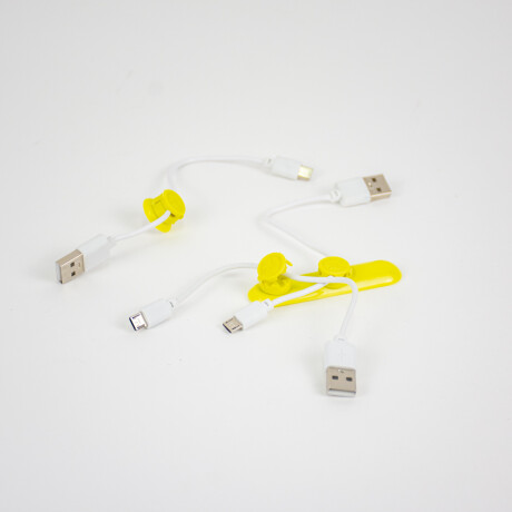 Identificador organizador de cables Verde
