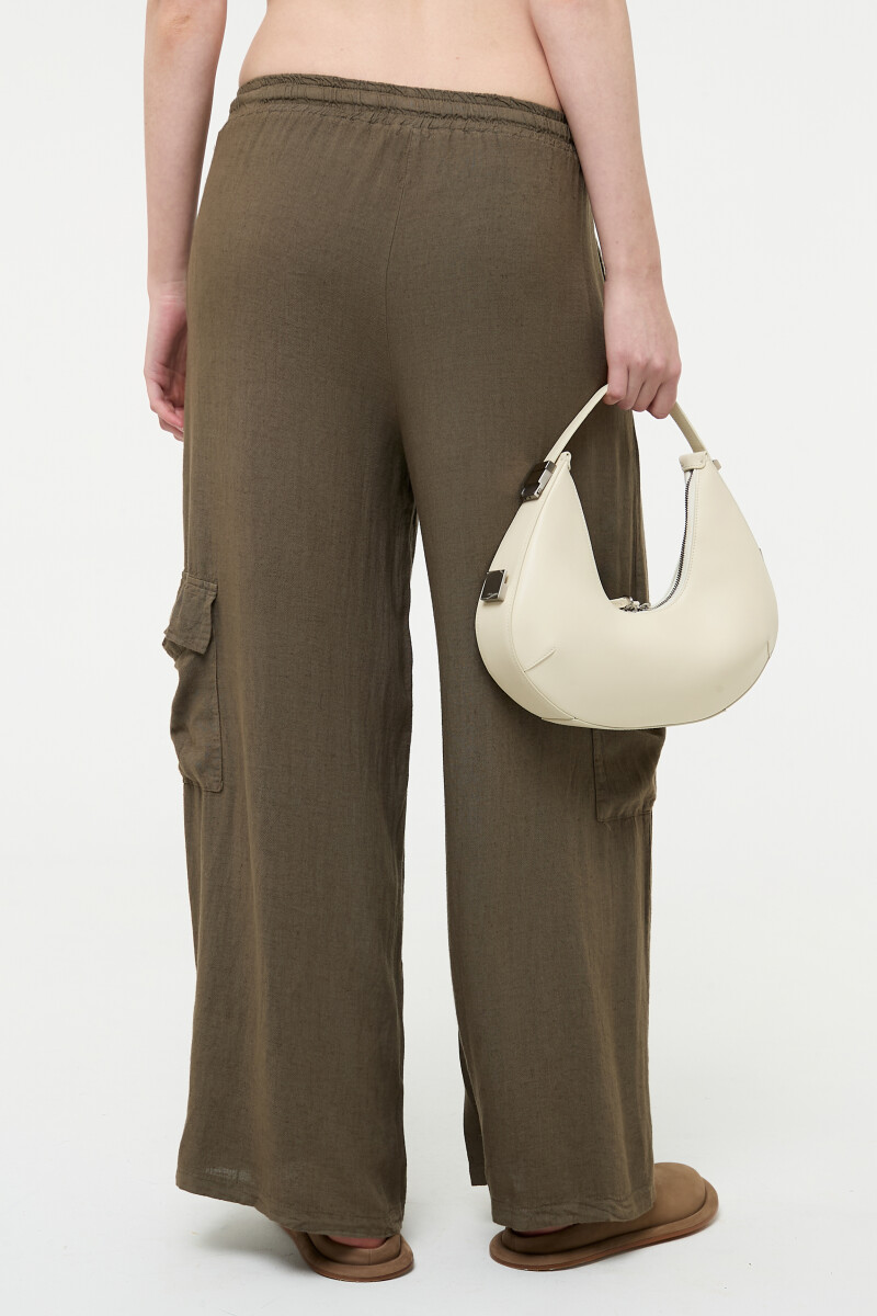 PANTALÓN CARGO Verde Militar