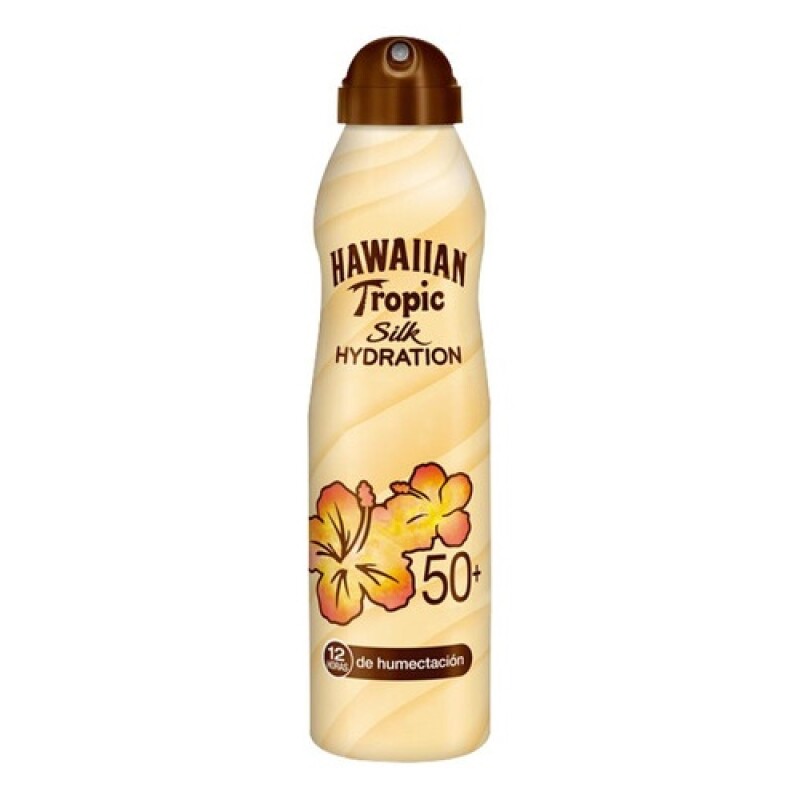 Protector solar en spray Hawaiian Tropic Silk Hydration FPS 50+ 180ml Protector solar en spray Hawaiian Tropic Silk Hydration FPS 50+ 180ml