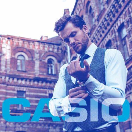 Reloj Casio Original Digital PVC Deportivo P/ Hombre Azul-Digital/Análogo