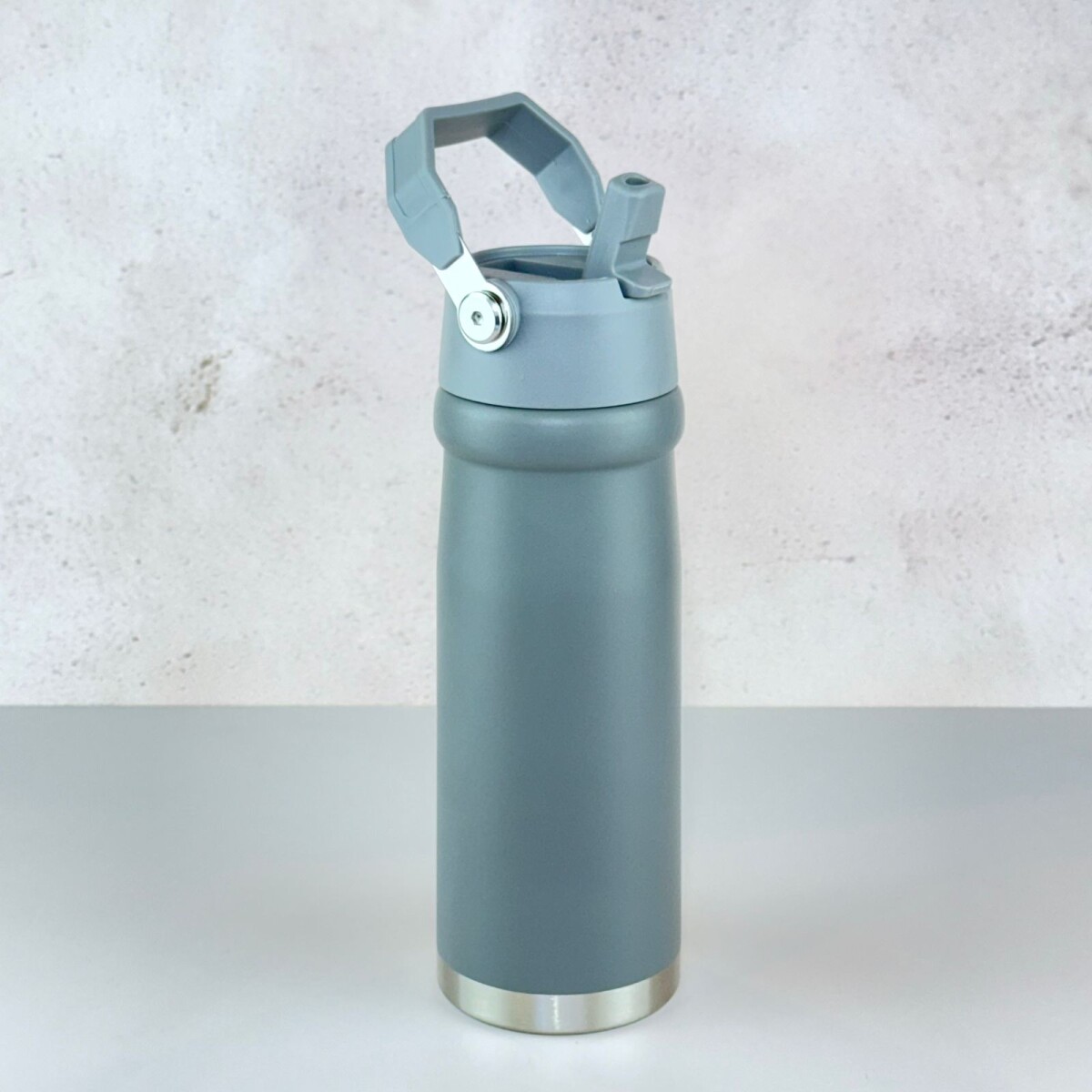 Botella Térmica de Acero Inoxidable con Pico y Manija 650ML 