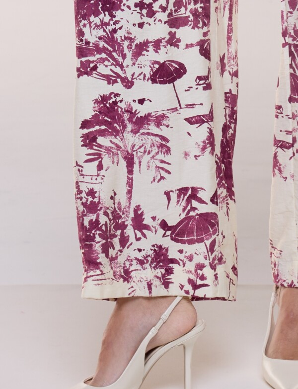 Enterito Printed VIOLETA