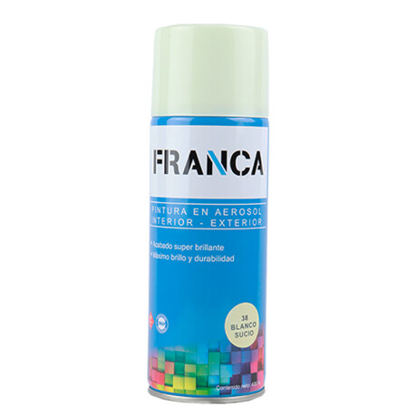 ESMALTE AEROSOL 400ML BLANCO SUCIO REF.38 FRANCA ++ N/a