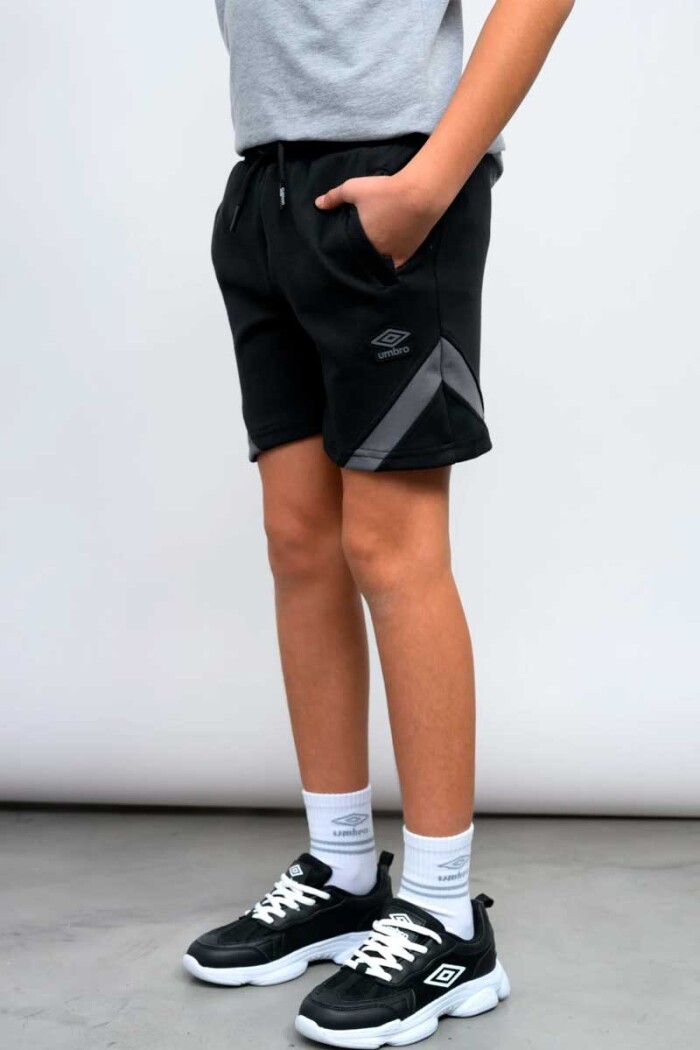 BERMUDA UMBRO RUB Negro