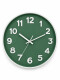 RELOJ DE PARED VERDE