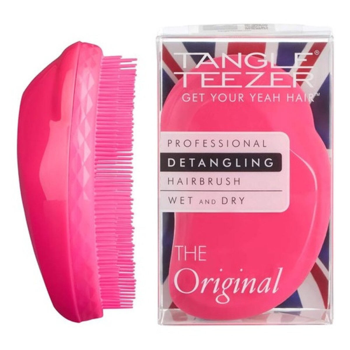 Cepillo para Desenredar Tangle Teezer The Original Pink Fizz 