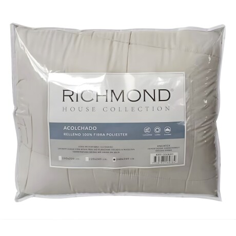 Acolchado 1 Plaza Richmond Plus Beige