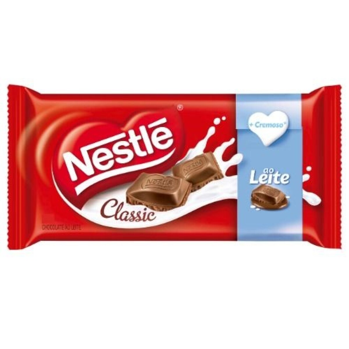 Tableta De Chocolate Nestle Classic Leite 150 Grs. 