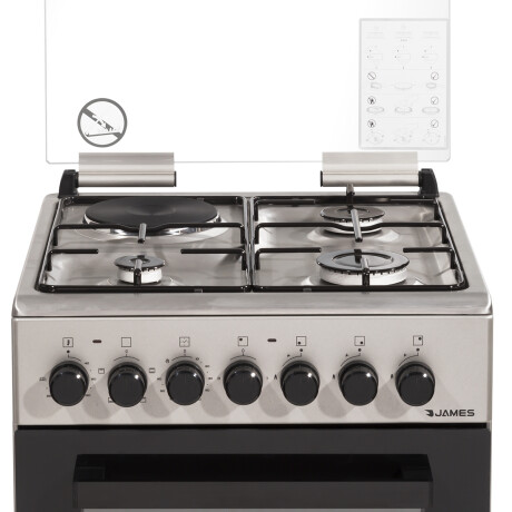 Cocina James 3H+1D C 211 ATKS inox. Cocina James 3H+1D C 211 ATKS inox.