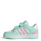 Championes de Niños Adidas Break Start Blanco - Menta