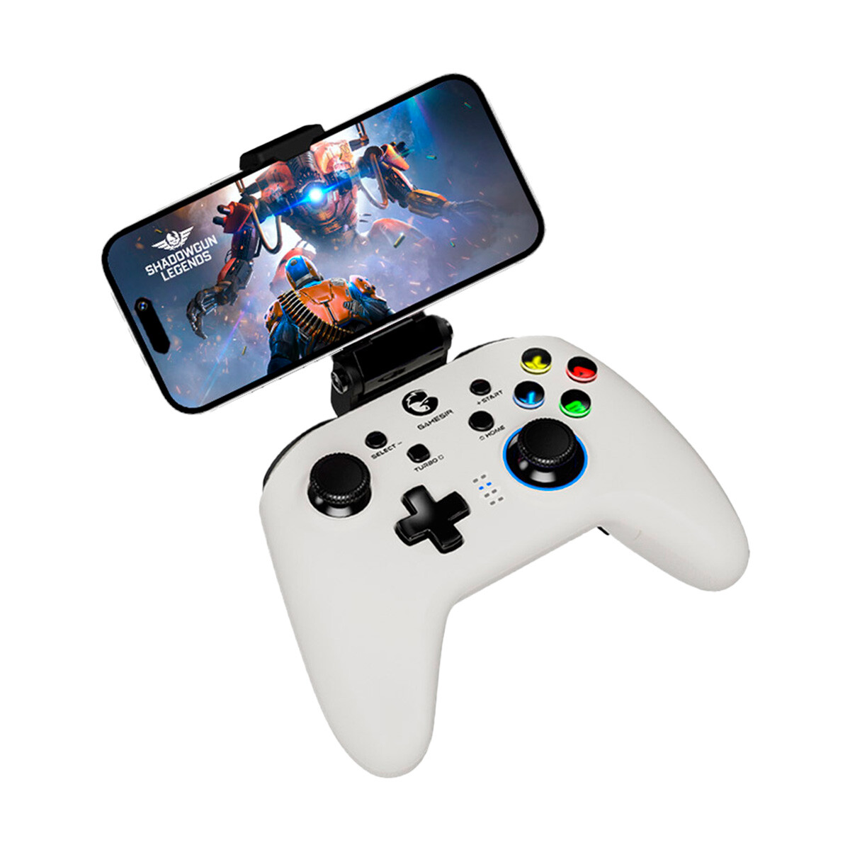 Joystick Control GameSir T4 Pro Inalámbrico Universal para Android / iOS / PC Blanco